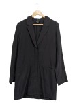 Vorschaubild 1 von Blazer Damen Gr. 34 Schwarz Longblazer Elegant Klassisch