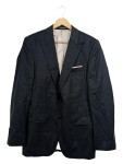 Vorschaubild 1 von Man Sakko Nadelstreifen Herren Gr. 52 Schwarz Business Blazer