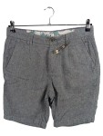 Vorschaubild 1 von Herren Chino Shorts Gr. 38 Grau Leinen Casual Bermuda