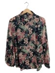 Vorschaubild 1 von Hemdbluse Gr. 48 Blumenmuster Mehrfarbig Damen
