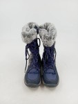 Vorschaubild 2 von Schneestiefel Kinder Gr. 34 Blau Synthetik Schnürung Reißverschluss Uni