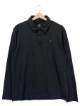 Vorschaubild 1 von Herren Langarm Poloshirt Schwarz Gr. 48 M Logo Casual
