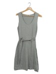 Vorschaubild 1 von Strickkleid Gr. 40 grau meliert ärmellos