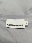 Vorschaubild 3 von T-Shirt Herren Gr. 52/XL Grau Baumwolle Uni Basic Kurzarm Alltag