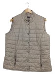 Vorschaubild 1 von Steppweste Damen Gr. 52 Beige Reißverschluss