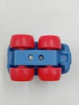 Vorschaubild 3 von Spielzeugauto Müllwagen Blau Kunststoff 6cm