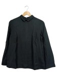 Vorschaubild 1 von Damen Hemdbluse Bluse Schwarz Gr. 36 S Minimalistisch Langarm