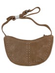 Vorschaubild 1 von Umhängetasche Nieten Beige Damen