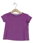 Vorschaubild 1 von T-Shirt Mädchen Gr. 102, 104 Lila Kurzarm Basic Baumwolle