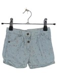 Vorschaubild 1 von Jeans Shorts Blumenmuster Gr. 86