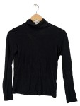 Vorschaubild 1 von Pullover Damen Gr. 34 Schwarz Rollkragen Viskose