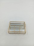 Vorschaubild 3 von Schmuckschatulle Glas Goldfarben Organizer Box