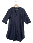 Vorschaubild 1 von Freizeitkleid Gr. 36 schwarz V-Ausschnitt locker