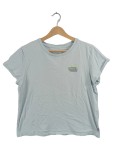 Vorschaubild 1 von T-Shirt Gr. 40 hellblau Logo Patch Casual
