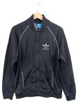 Vorschaubild 1 von Trainingsjacke Herren Gr. 48 schwarz Streifen