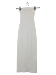 Vorschaubild 1 von Strickkleid Trägerkleid Weiß Gr. 34 Sommerkleid