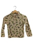 Vorschaubild 1 von Fleecejacke Dinosaurier Gr. 122 Beige Grün