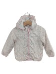 Vorschaubild 1 von Windjacke Gr. 86 Blumenmuster Rosa Kapuze