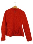 Vorschaubild 1 von Steppjacke Rot Gürtel Gr. 42