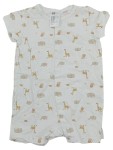 Vorschaubild 1 von Baby Body Kurzarm Gr. 86 Elefant Giraffe Safari