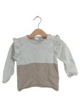Vorschaubild 1 von Pullover Kinder Gr. 92 Grau Rüschen Casual