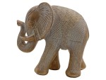 Vorschaubild 1 von Dekofigur Elefant Gold orientalisch Keramik 18cm
