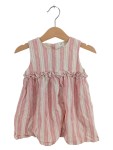 Vorschaubild 1 von Sommerkleid Gr. 86 Rosa Gestreift Rüschen