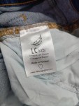 Vorschaubild 3 von Bootcut Jeans Kinder Gr. 164 Blau Baumwolle Elasthan Uni Casual Alltag
