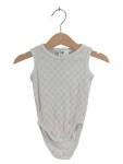 Vorschaubild 1 von Baby Body Blumenmuster Gr. 68 Weiß