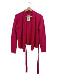 Vorschaubild 1 von Strickjacke Gr. 36 Pink Bindegürtel Casual