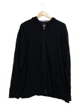 Vorschaubild 1 von Herren Sweatjacke Gr. 52 XL Schwarz Baumwolle Yak Kapuze