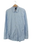 Vorschaubild 1 von Hemd Herren Gr. 50 L Slim Fit Blau Langarm Business Baumwolle