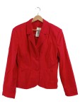 Vorschaubild 1 von Damen Blazer Rot Gr. 40 Klassisch Viskose Business