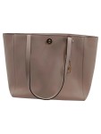 Vorschaubild 1 von Shopper Henkeltasche Damen Rosa Leder