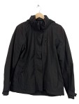 Vorschaubild 1 von Outdoorjacke Herren Schwarz Gr. 44/XS Polyester Elasthan Uni Langarm
