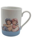 Vorschaubild 1 von Kindertasse Porzellan Kinder Motiv Weiß
