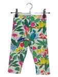 Vorschaubild 1 von Mädchen Leggings Capri Hose Gr. 116 Mehrfarbig Blumen Tiere Baumwolle