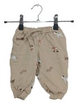 Vorschaubild 1 von Jogginghose Gr. 68 Hundemuster Beige Baumwolle