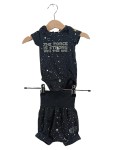 Vorschaubild 1 von Baby Body Gr. 56 Schwarz Sterne
