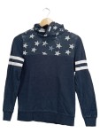 Vorschaubild 1 von Pullover Kinder Gr. 152 Navy Sterne Kapuze