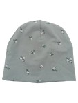 Vorschaubild 1 von Kinder Beanie Mütze Blumenmuster Grün