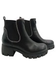 Vorschaubild 1 von Damen Stiefelette Schwarz Strass Plateau Gr. 40