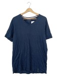 Vorschaubild 1 von Herren T-Shirt Gr. 52 Dunkelblau V-Ausschnitt