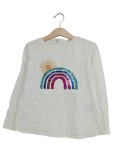 Vorschaubild 1 von Langarmshirt Gr. 128 Regenbogen Pailletten Sonne