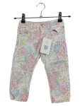 Vorschaubild 1 von Baby Jeans Regular Fit Blumenmuster Gr. 82