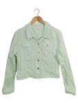 Vorschaubild 1 von Rich&Royal Damen Jeansjacke Grün Gr. M Casual Jacke