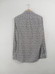 Vorschaubild 2 von Freizeithemd Herren Grau Gr. 48/M Baumwolle Elasthan Paisley Casual 56 cm