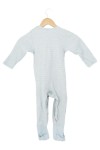 Vorschaubild 2 von Baby Schlafanzug Einteiler Gr. 86 Blau Gestreift Ritter Motiv Baumwolle