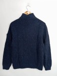 Vorschaubild 2 von Herren Pullover Gr. 48 Blau Meliert