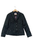 Vorschaubild 1 von Leichte Jacke Damen Gr. 38 Schwarz Baumwolle